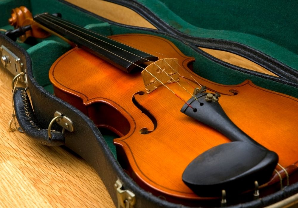 beginner violin in a box
