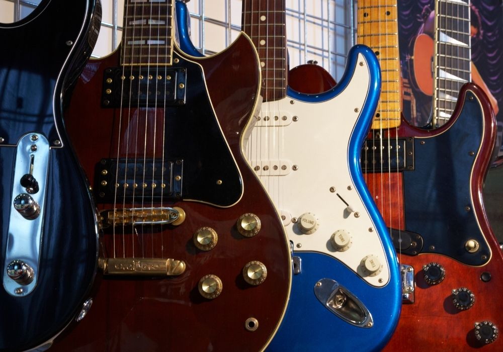 a variety of brands to the best electric guitars under 500