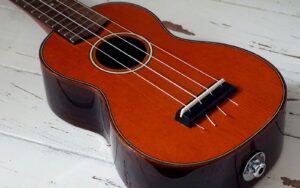 tenor ukulele on the table