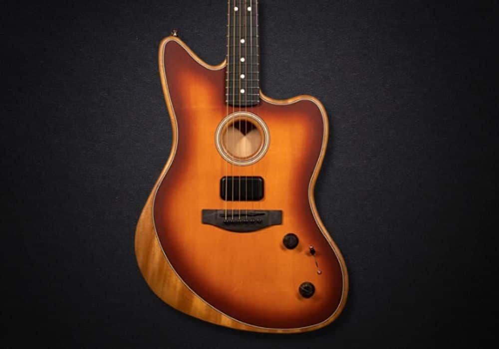 Fender Acoustasonic Jazzmaster guitar