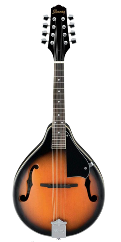 Ibanez M510 Mandolin with a white background.